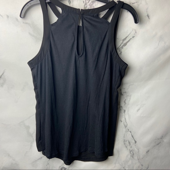 Express High Neck Two strap tank top - Picture 2 of 8